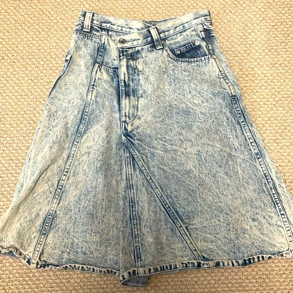 Proenza Schouler Midi Denim Skirt